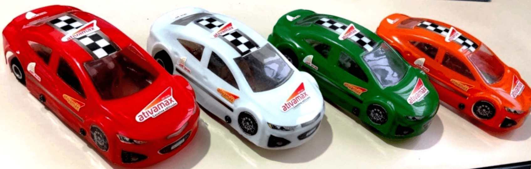 Modelo visual Stock Car para pista de autorama personalizada